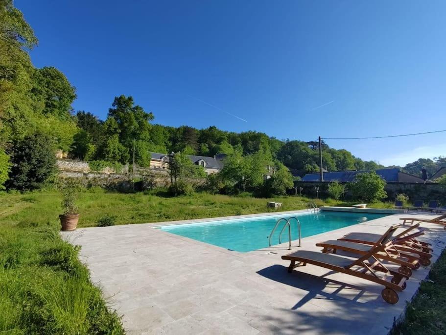 Magnifiques Ecuries Juste Renovees - Domaine De La Mulotiere Villa Langeais Eksteriør bilde